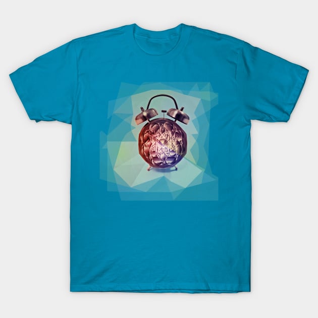 Space-Time Clock T-Shirt by DavidCentioli